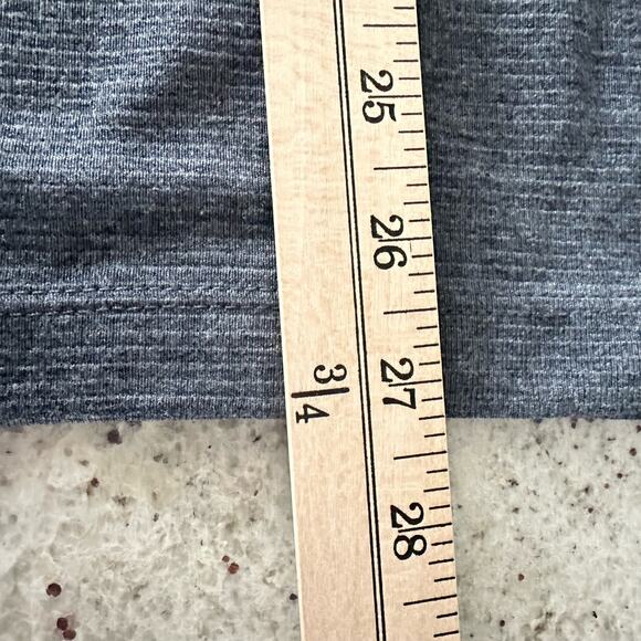 Level Ten Gray pull over long sleeve thick tee shirt size S - Picture 7 of 8